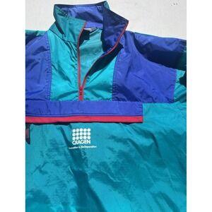 Men's Vintage Sierra Sport Windbreaker Jacket Multicolor M Nylon Saved Bell Surf